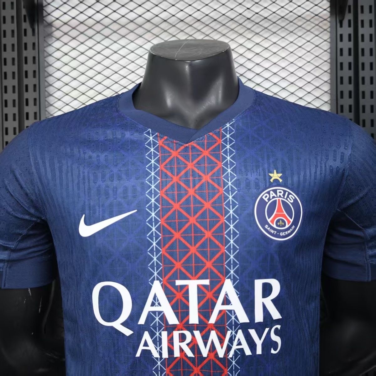 Authentic Soccer Jersey PSG Home x Champions of Europe Shirt 2025/26