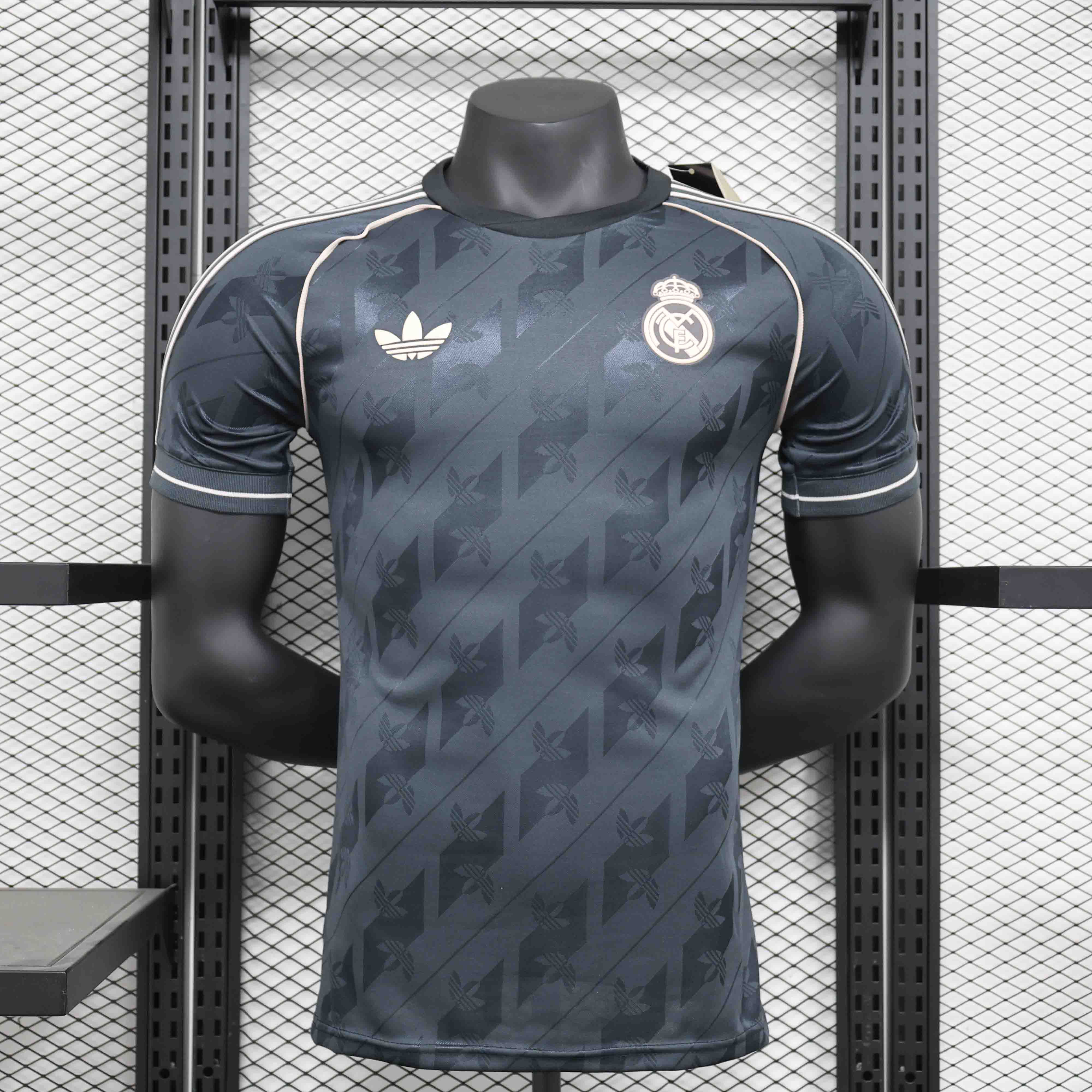 Real Madrid Authentic Soccer Jersey Retro Style Special Edition Shirt 2024/25