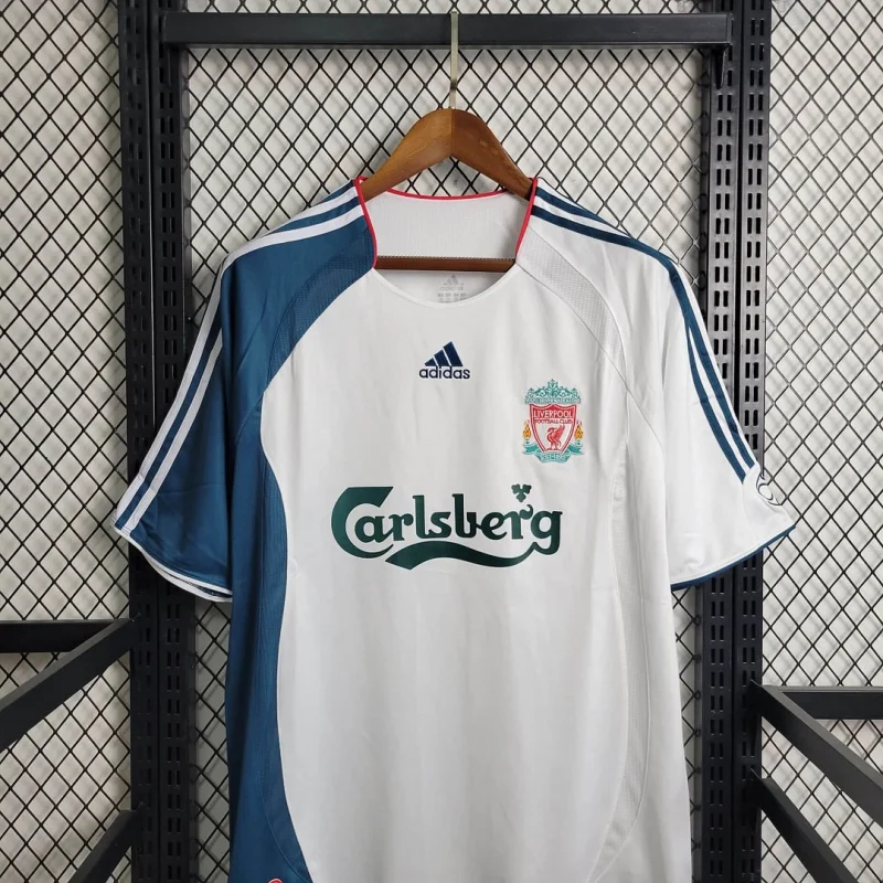 Liverpool Retro Football Jersey Third Away Custom Shirt 2006/07