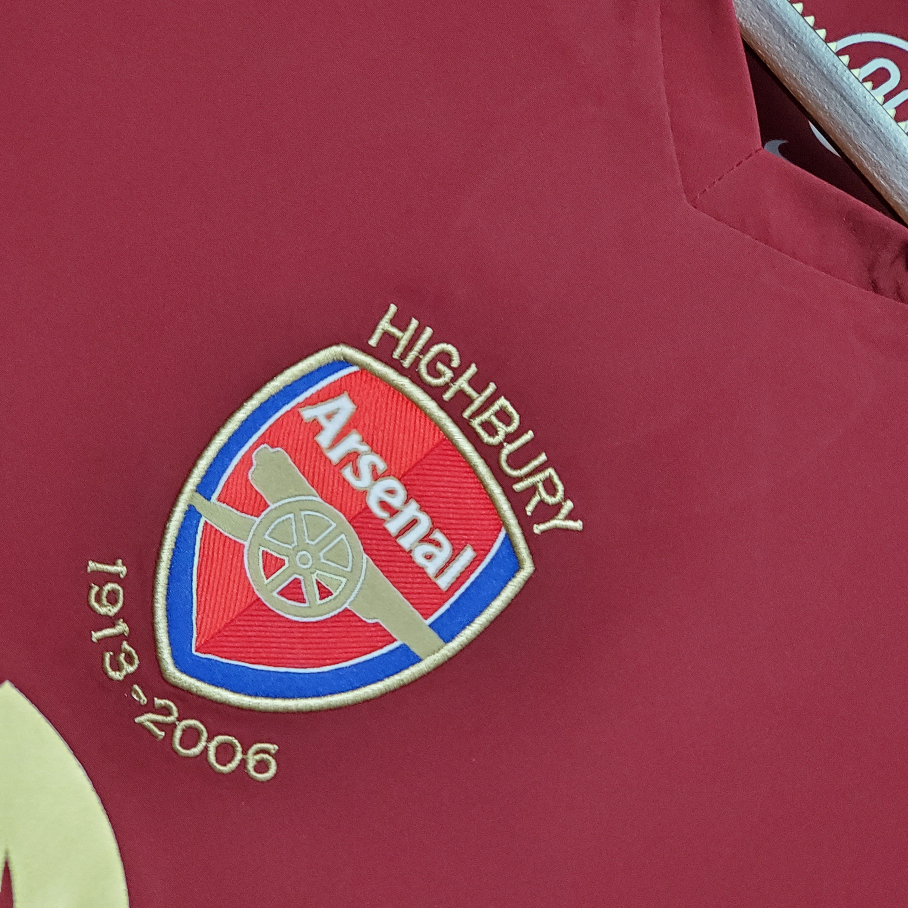 Arsenal Soccer Retro Jersey Home Custom Shirt 2005/06