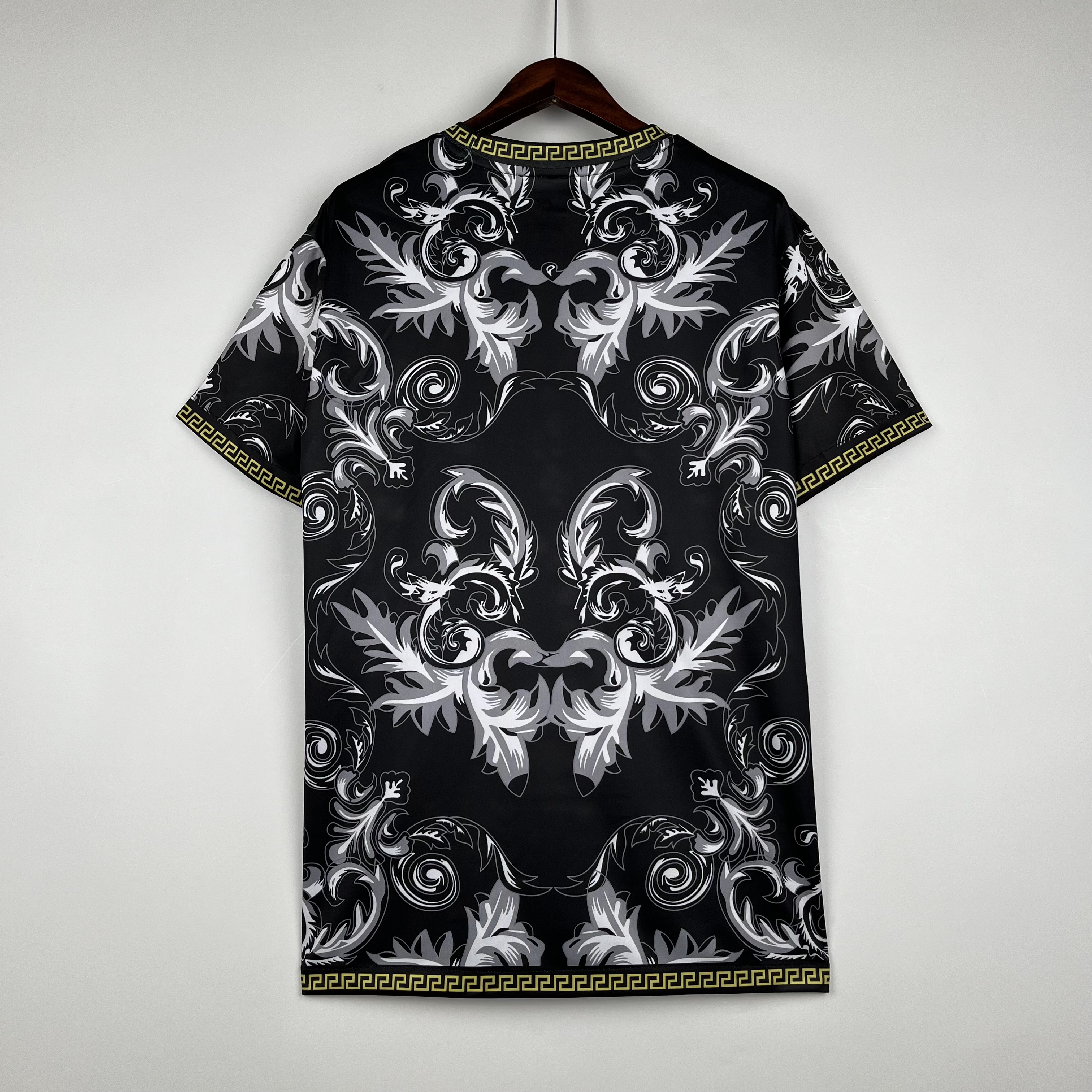 Italy Soccer Jersey x Versace Black Special Edition Custom Shirt 2024