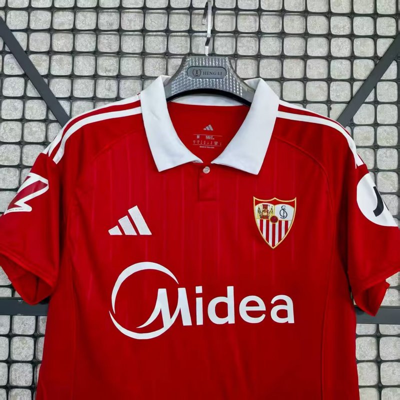 Sevilla FC Soccer Jersey Away Custom Shirt 2025/26