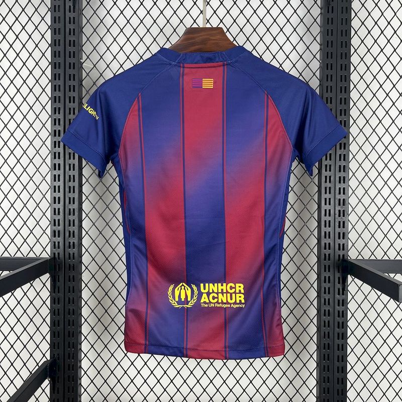 Barcelona Home Women's Soccer Jersey Custom Shirt 2025/26