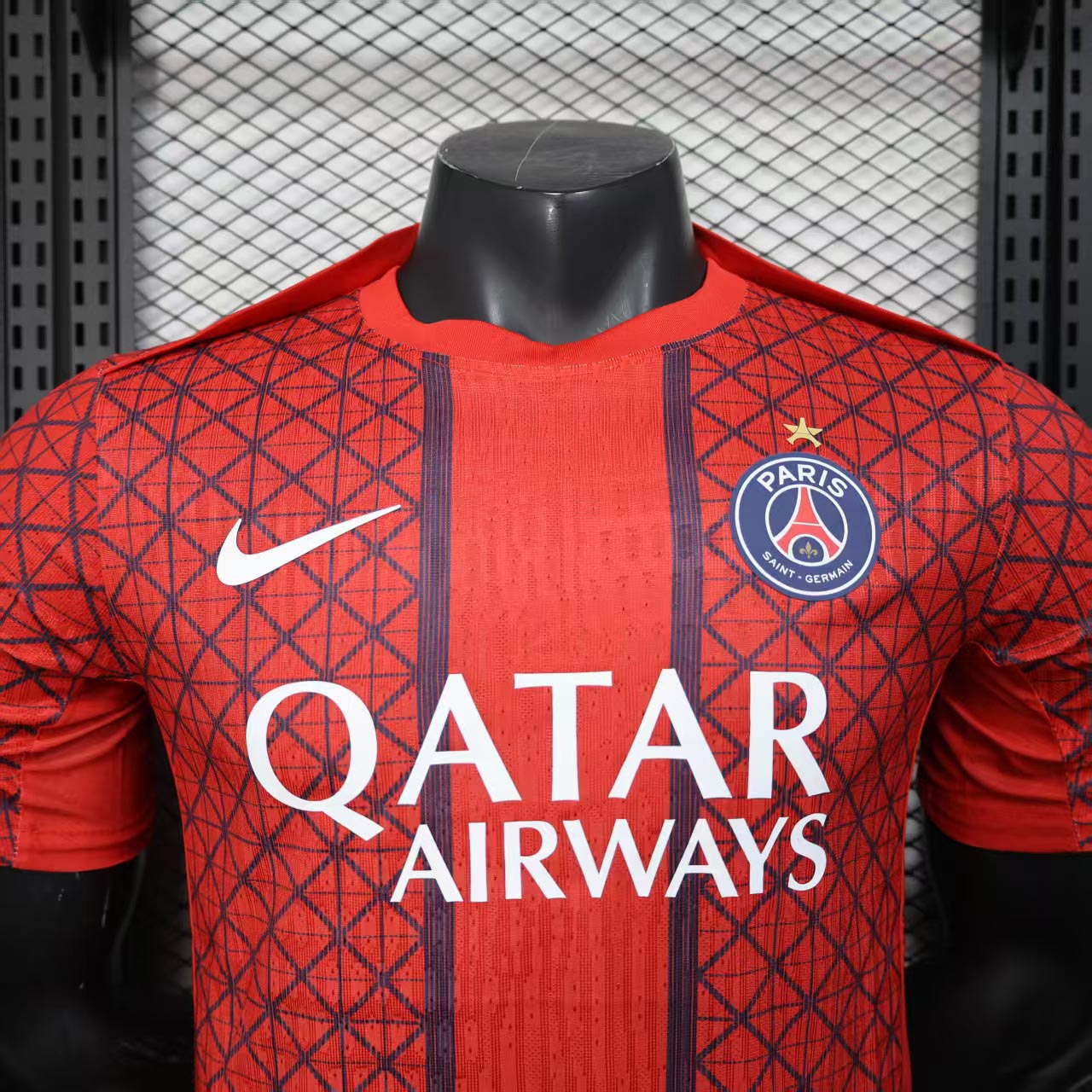 Authentic Soccer Jersey PSG Pre-Match Shirt 2025/26