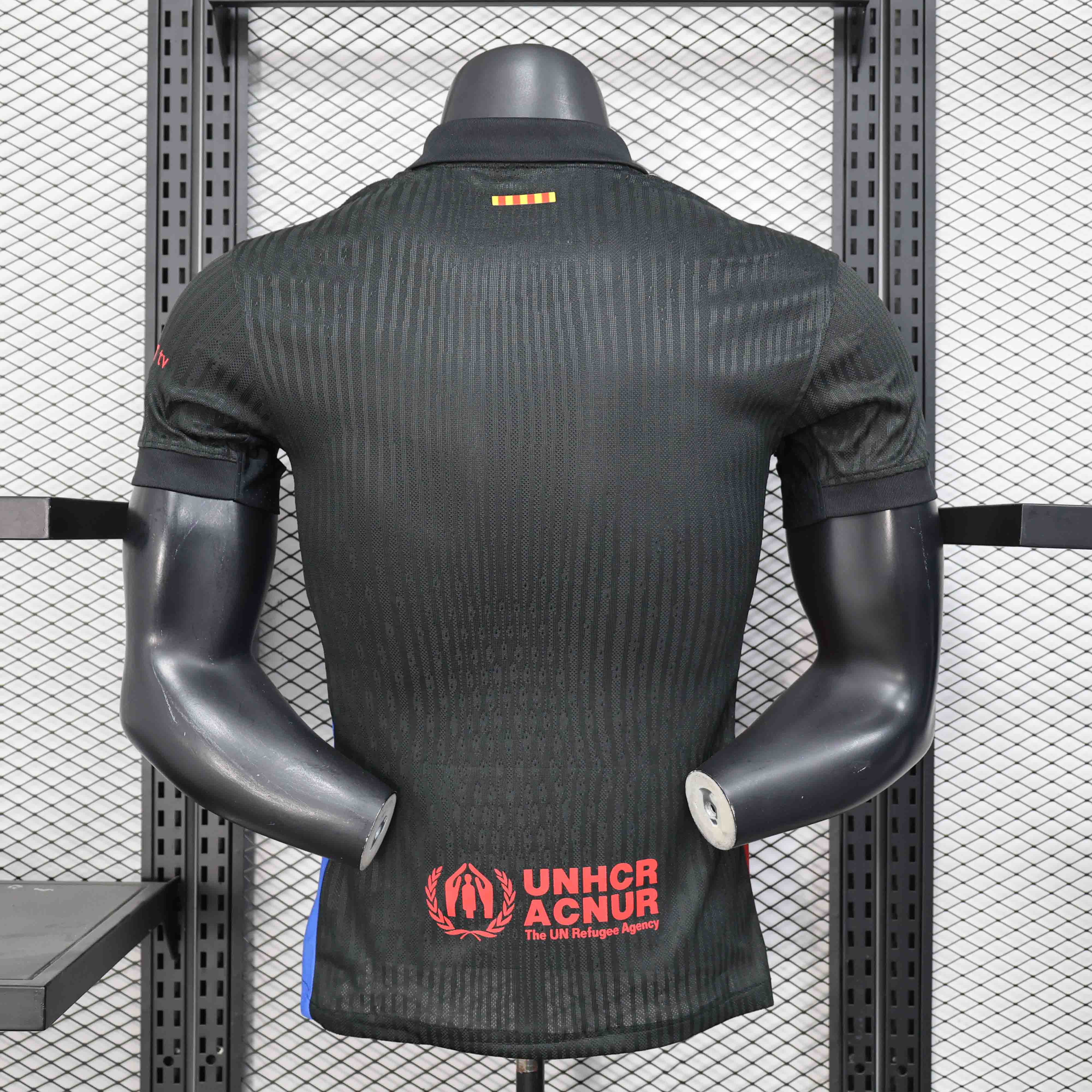 Authentic Soccer Jersey Barcelona Away x Travis Scott Shirt 2024/25