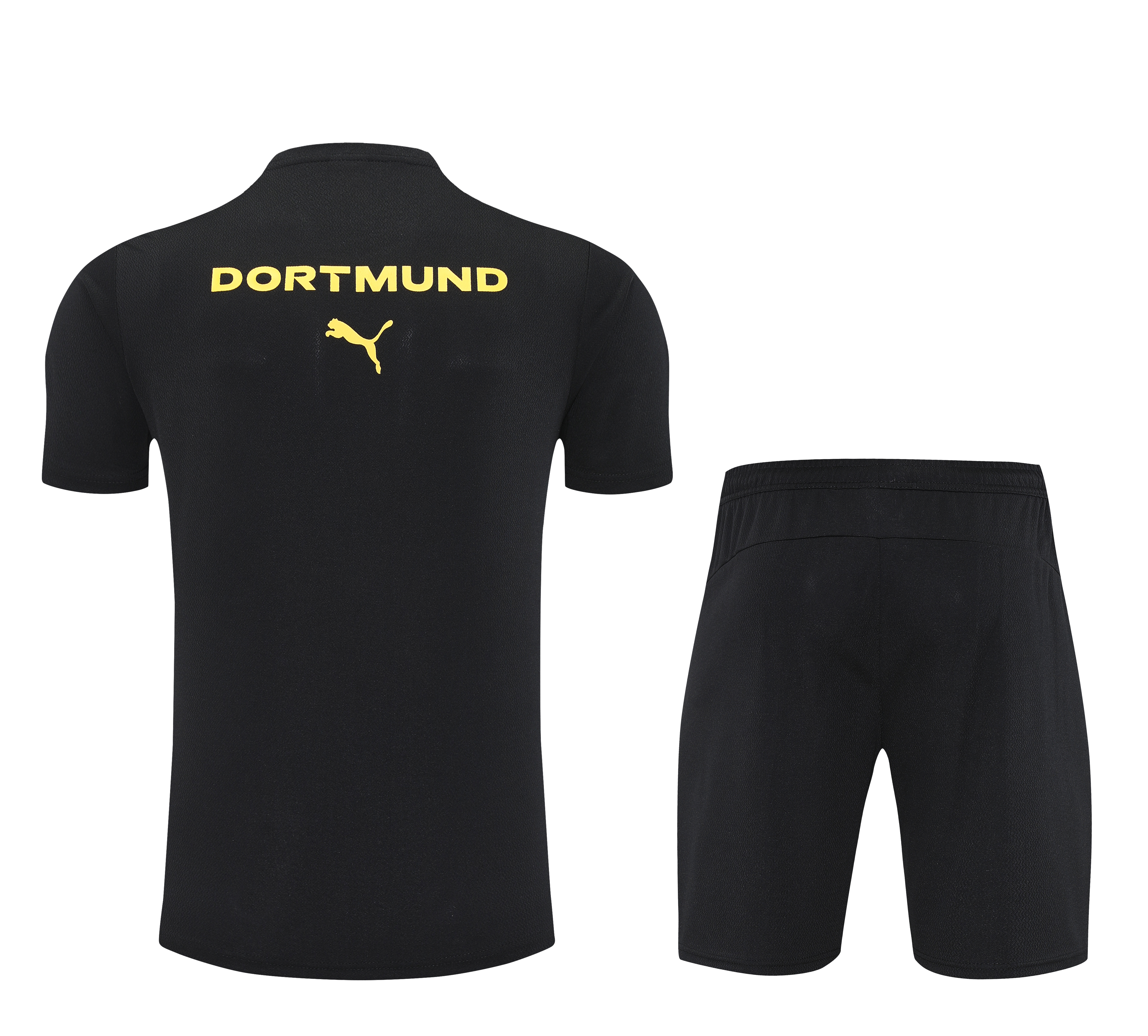 Borussia Dortmund Training Jersey Kit Black 2025/26