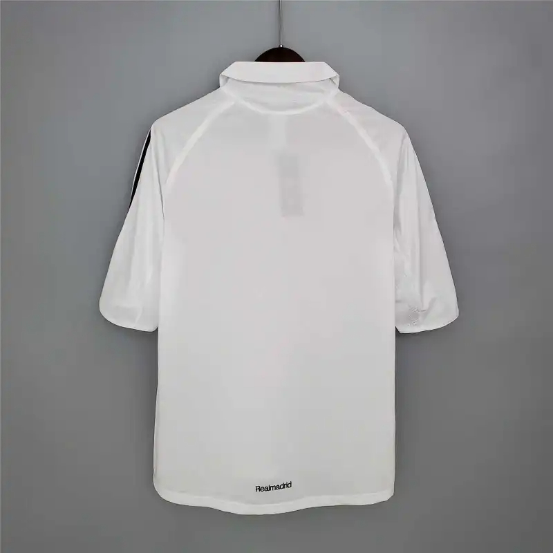 Real Madrid Retro Jersey Home Custom Soccer Shirt 2005-06