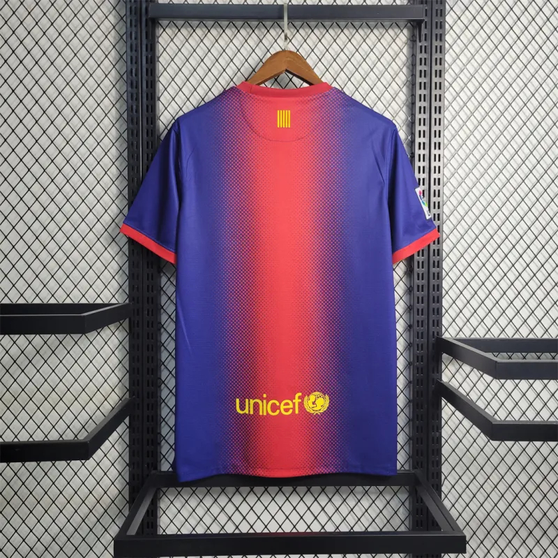 Barcelona Retro Jersey Home Soccer Shirt 2012-13