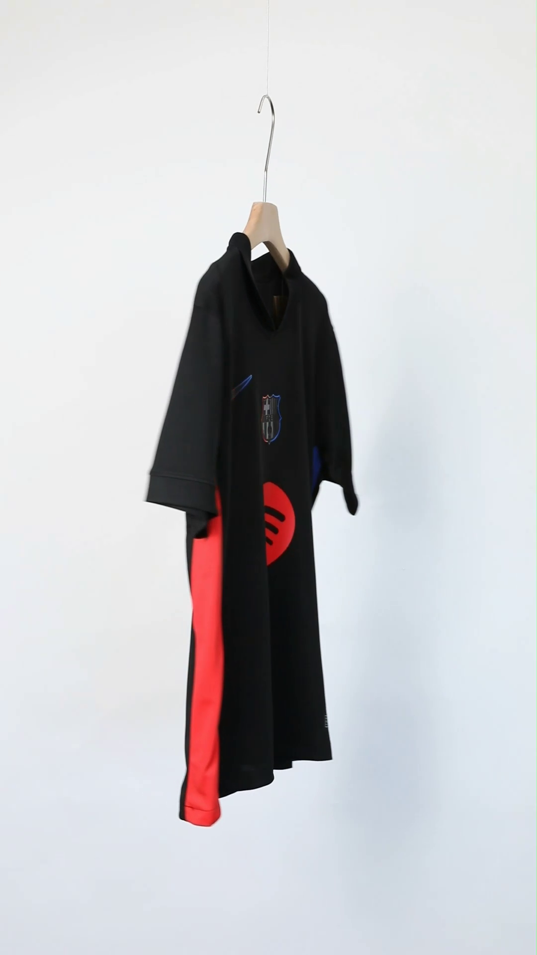 Barcelona Soccer Jersey Away Custom Shirt 2024/25 Spotify Logo Without Text