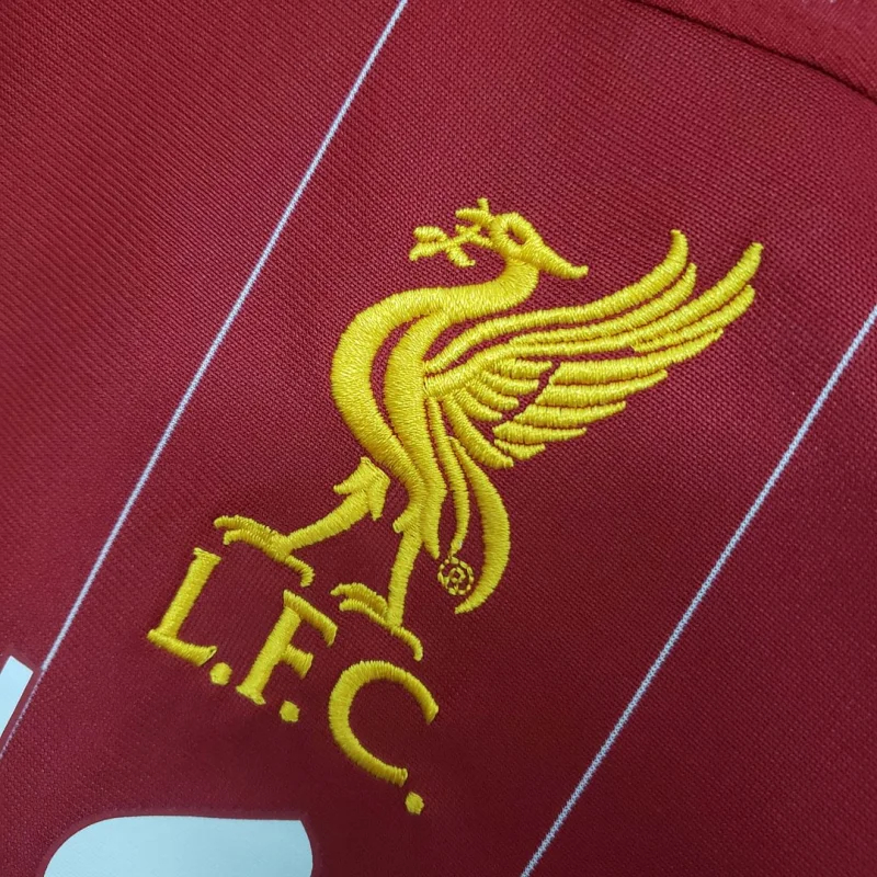 Liverpool Retro Football Jersey Home Custom Shirt 2019/20