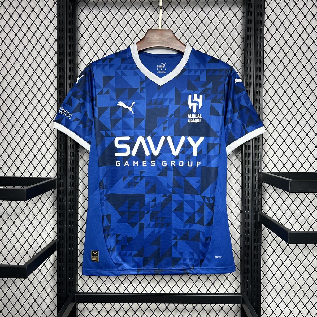 Al Hilal SFC Soccer Jersey Home Custom Shirt 2024/25