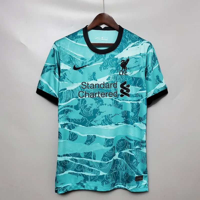 Liverpool Retro Football Jersey Away Custom Shirt 2020/21