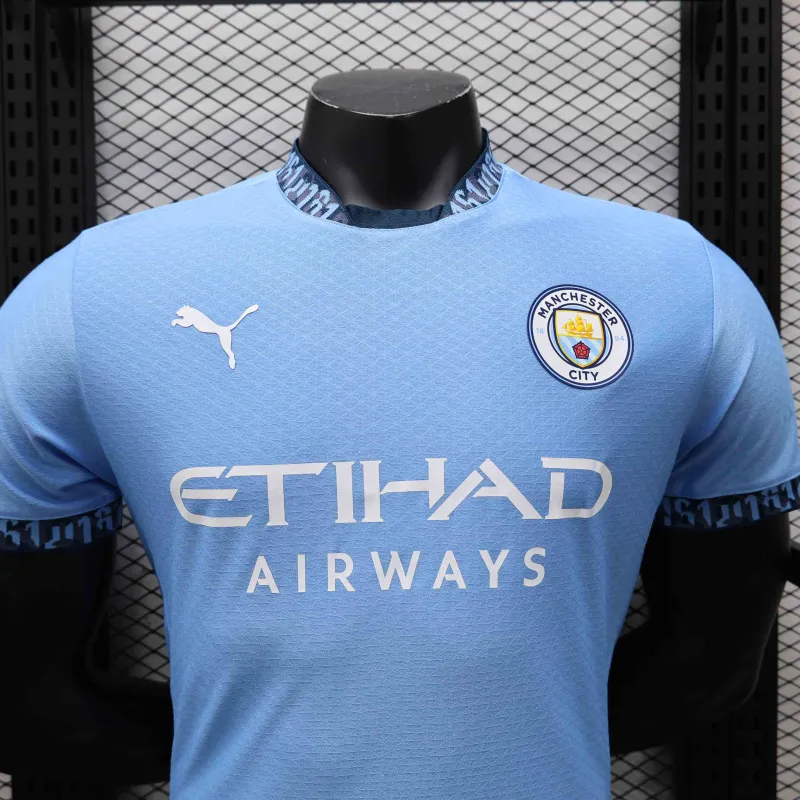Manchester City Authentic Home Football Jersey Shirt 2024/25