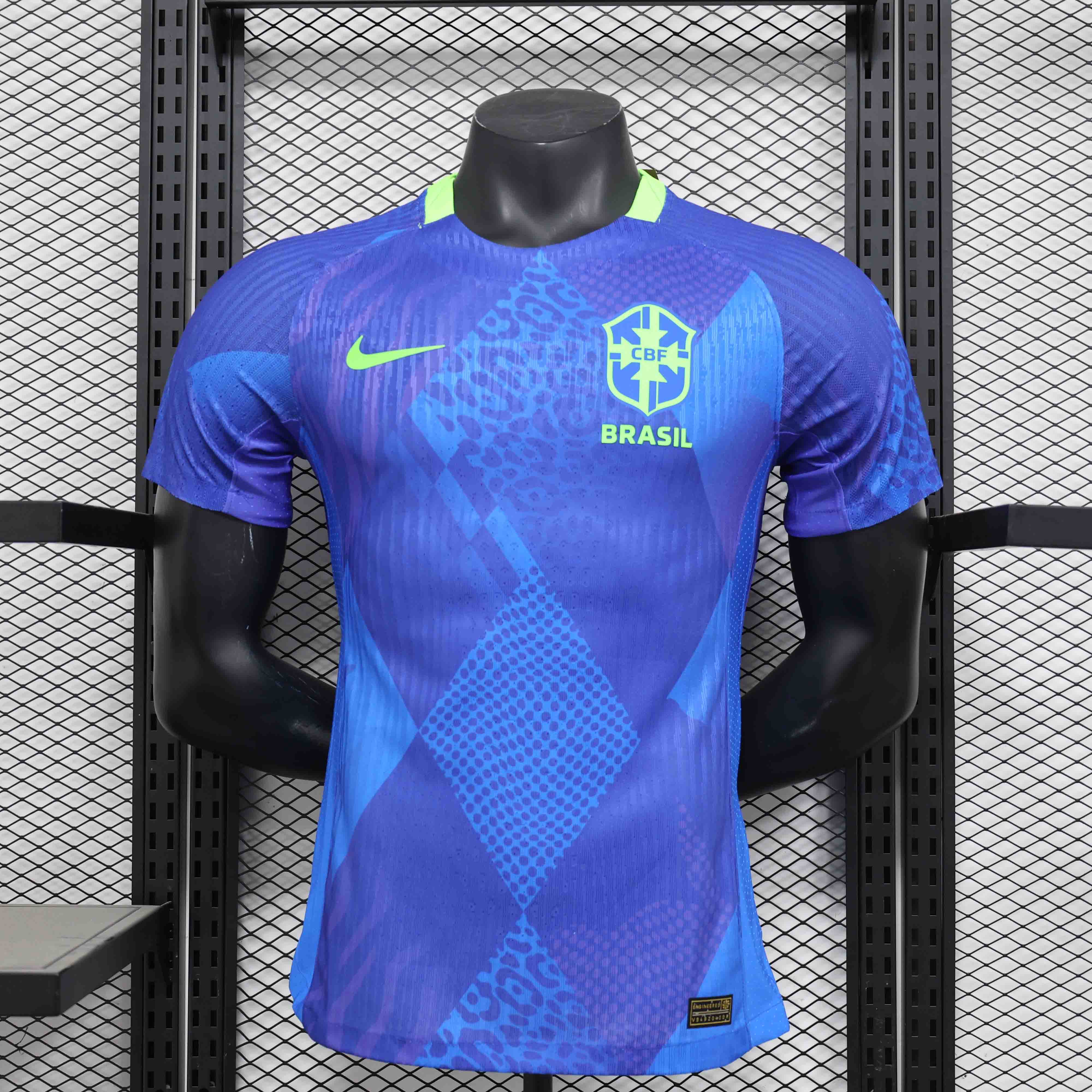 Brazil Authentic Soccer Jersey Away Shirt 2025