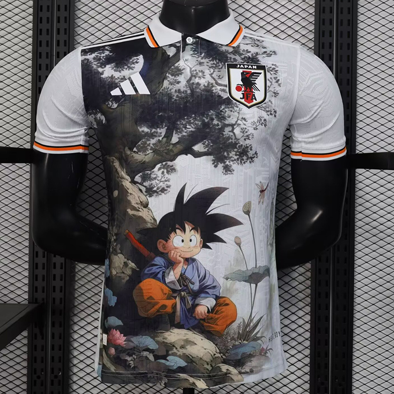 Japan Authentic Soccer Jersey Young Goku Special Edition Shirt 2025