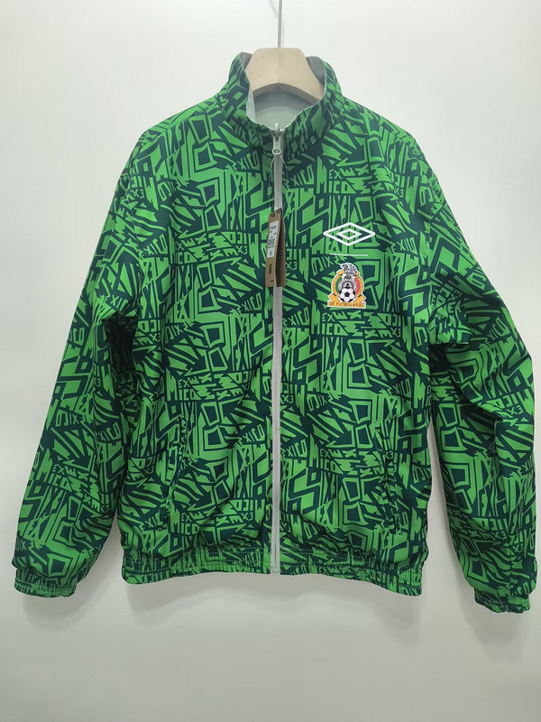 Mexico Retro Reversible Double-Sides Windbreaker Jacket 1994