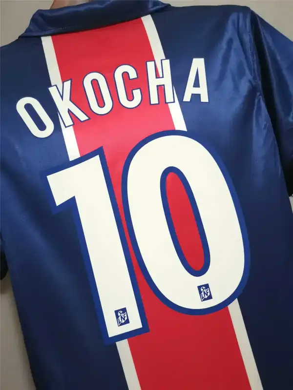 PSG Retro Jersey Home Soccer Shirt 1998/99