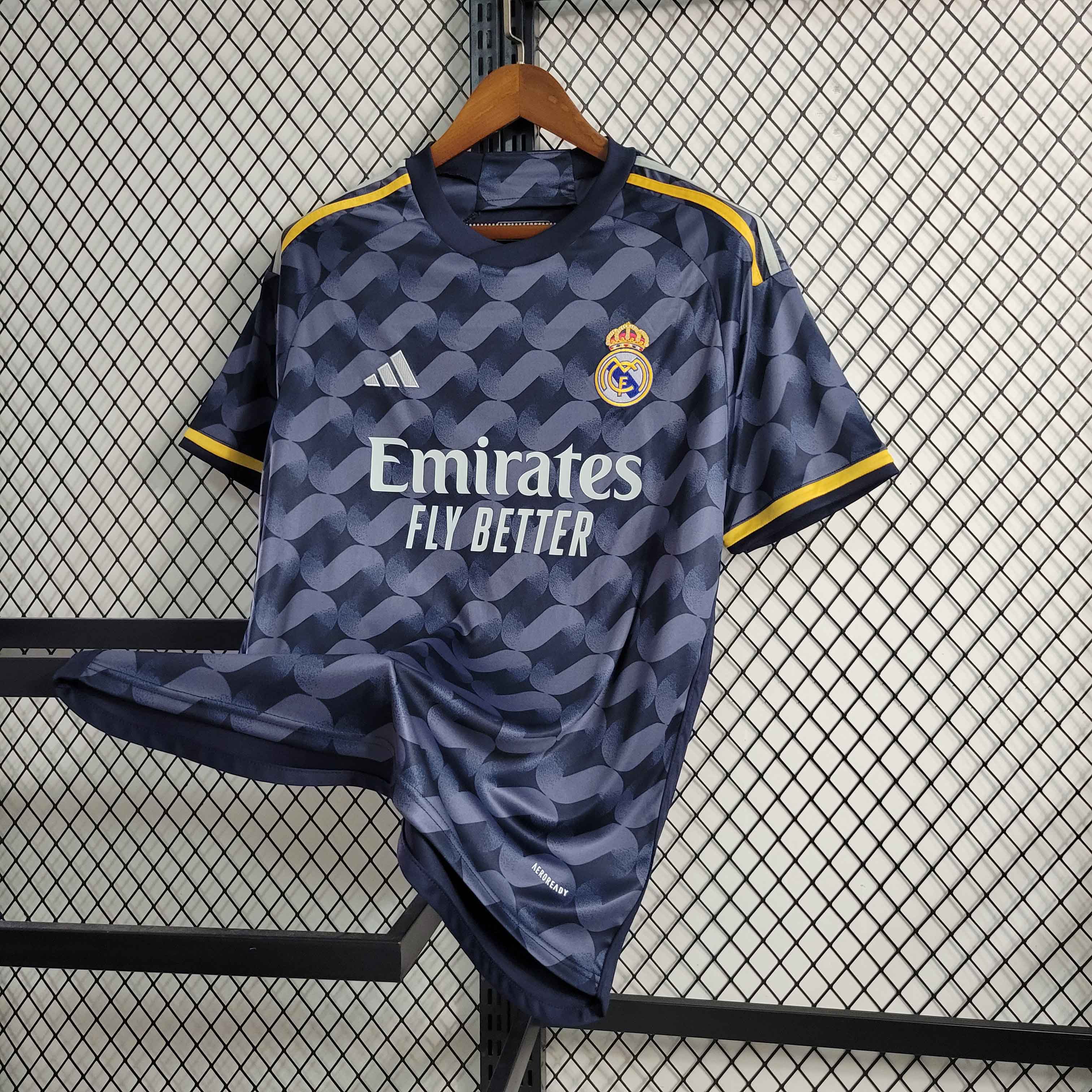 Real Madrid Soccer Jersey Away Custom Shirt 2023/24