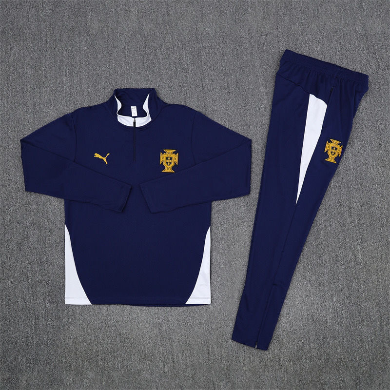 Portugal Training Kit (Sweatshirt+Pants) Royalblue 2025