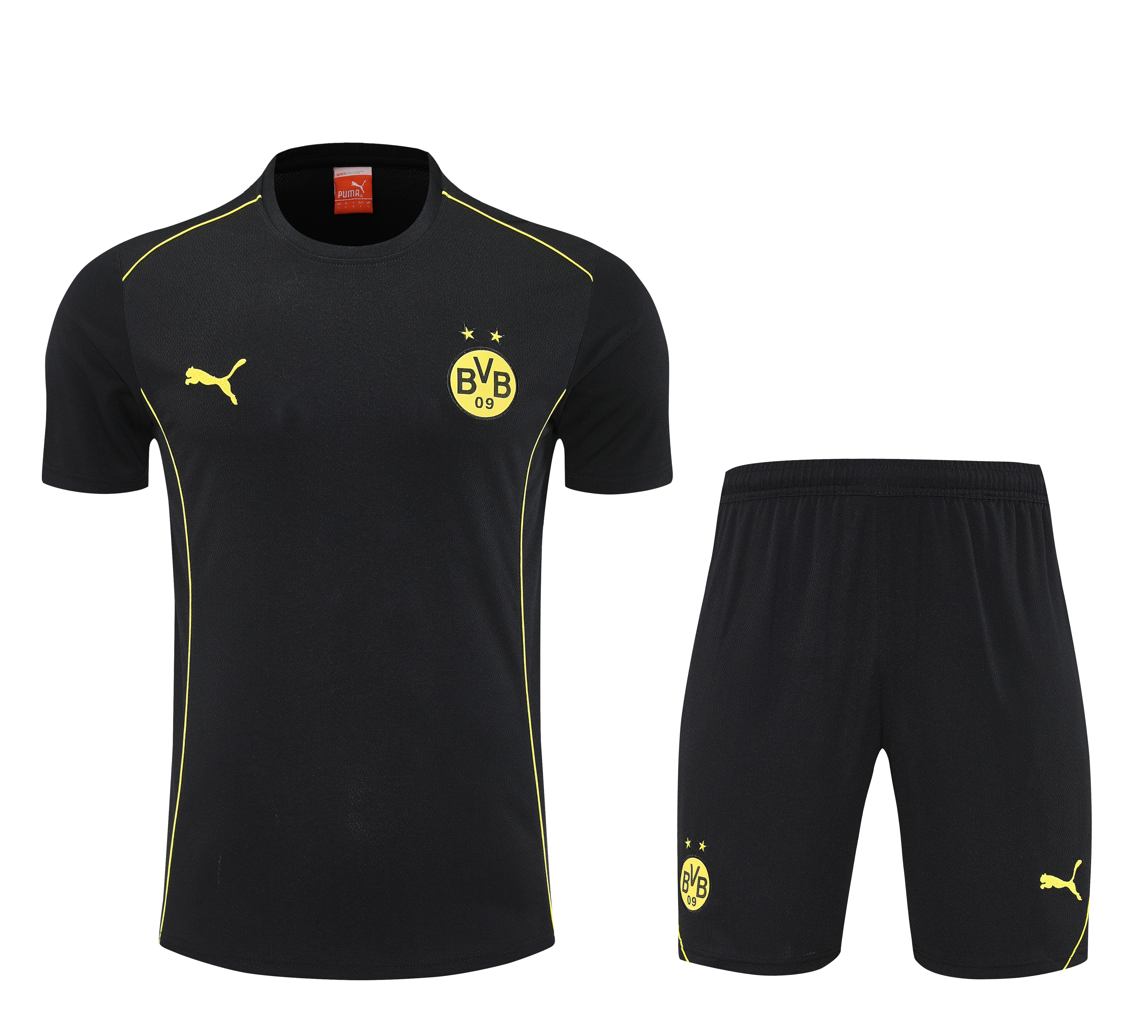 Borussia Dortmund Training Jersey Kit Black 2025/26