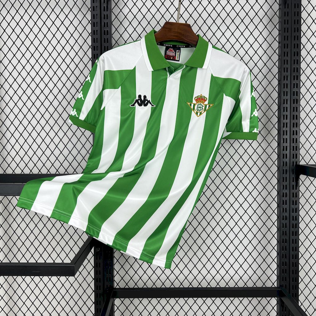 Real Betis Retro Jersey Home Soccer Shirt 2000/01