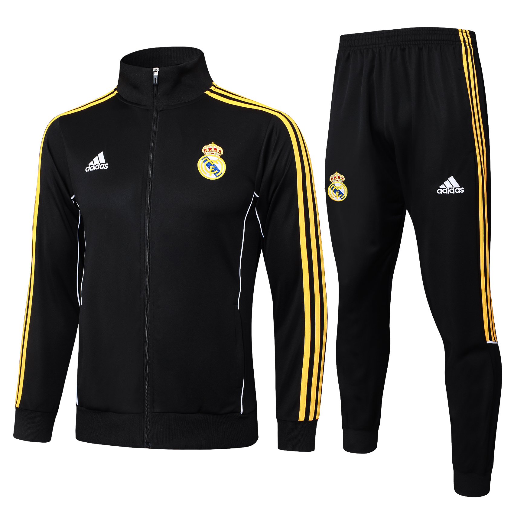 Real Madrid Training Kit (Jacket+Pants) Black 2025/26