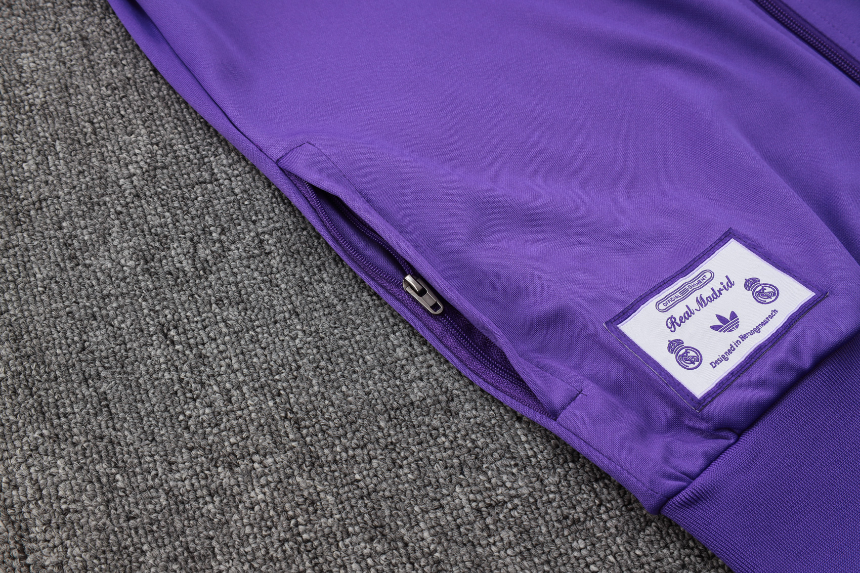 Real Madrid Training Kit (Jacket+Pants) Purple 2025/26