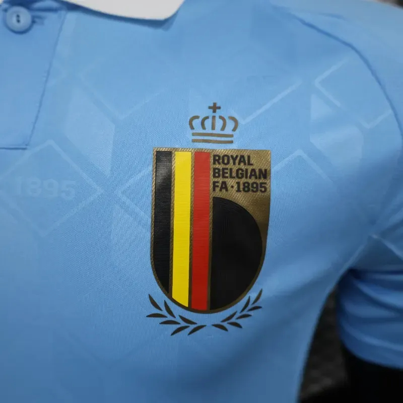 Belgium Authentic Soccer Jersey Away Shirt EURO 2024