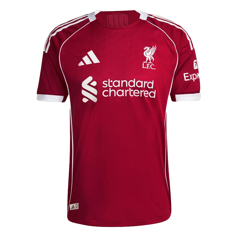 Liverpool Authentic Football Jersey Home Shirt 2025/26