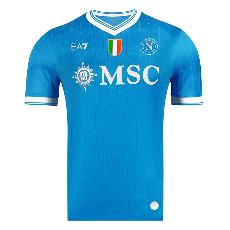 Napoli Soccer Jersey Home Custom Shirt 2025/26