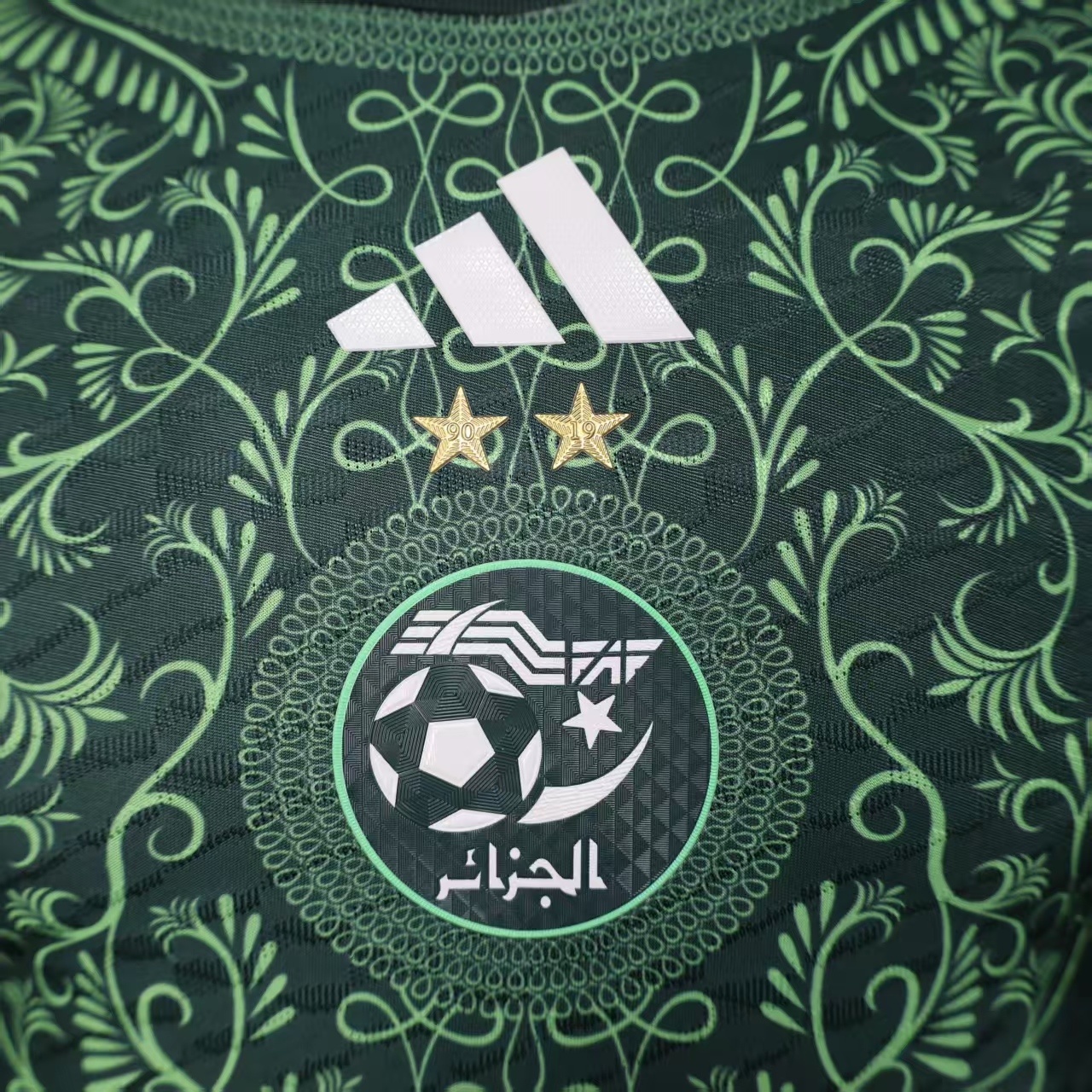 Player Version 2025 Algeria Green Jersey