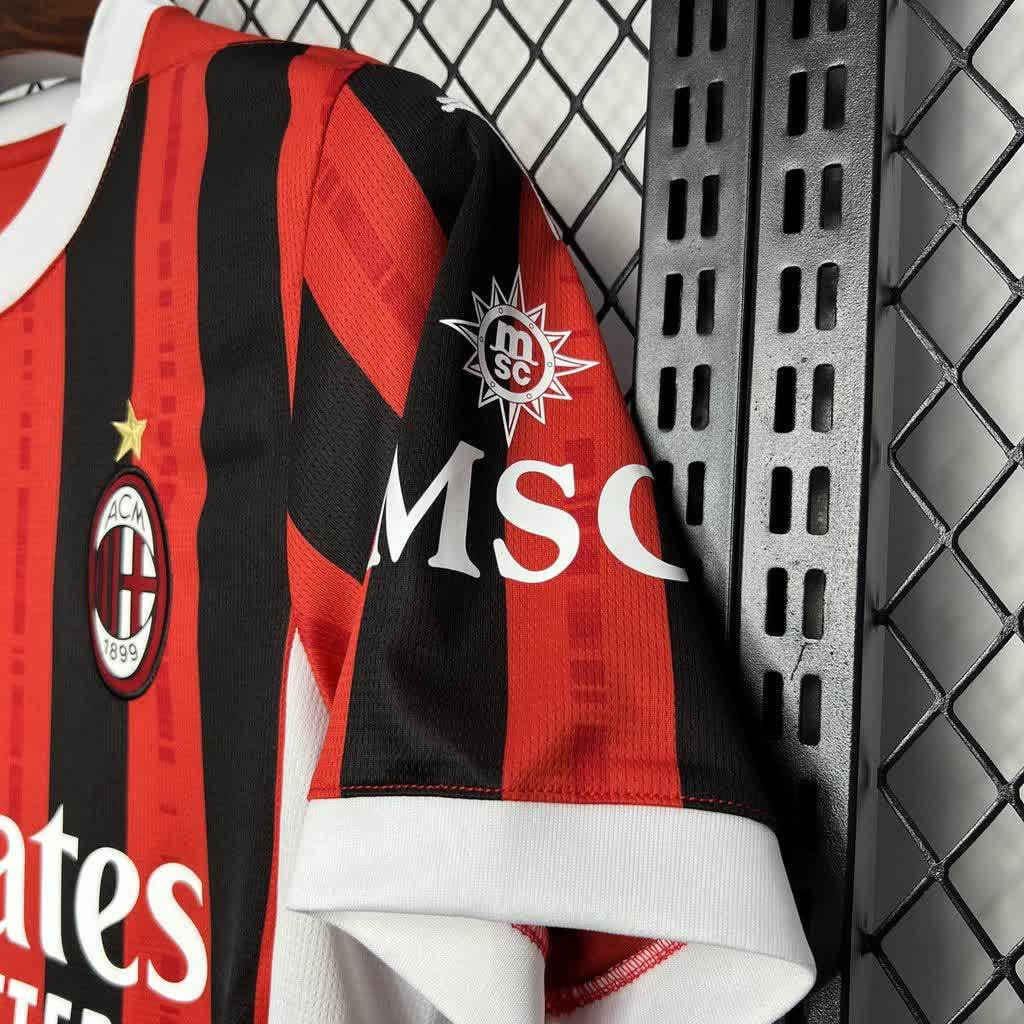 2024-25 AC Milan Home Jersey