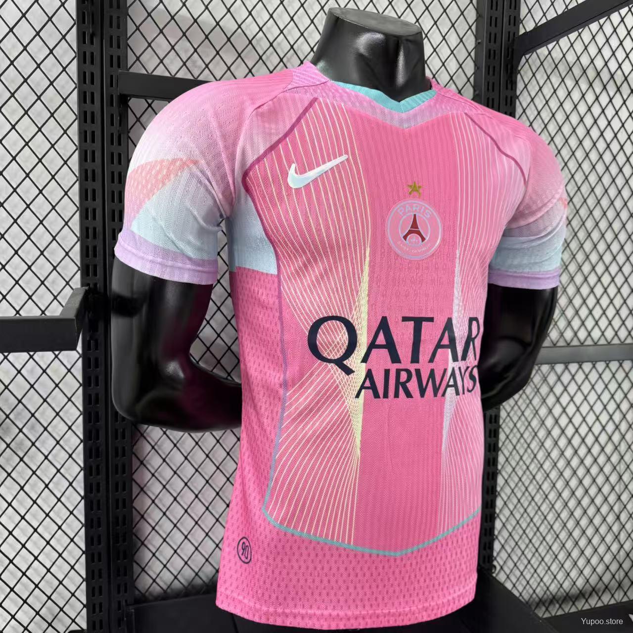 Player Version 25-26 PSG Pink Jersey