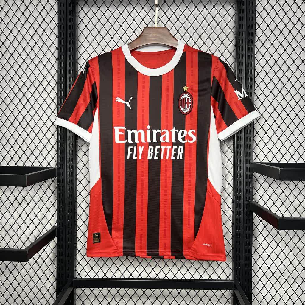 2024-25 AC Milan Home Jersey