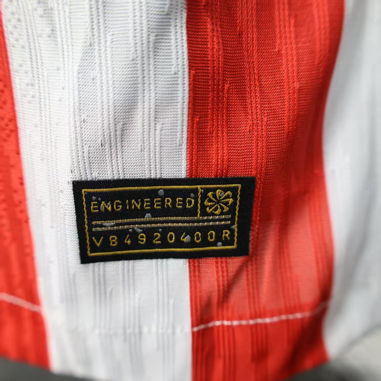 2025-26 Player Version Atletico Madrid Home Long Sleeve Jersey