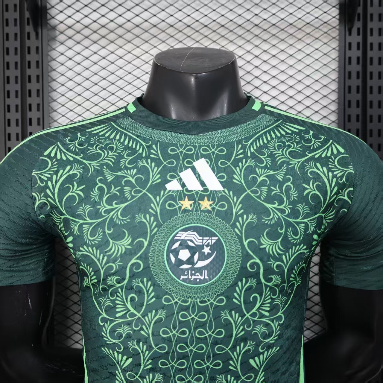 Player Version 2025 Algeria Green Jersey