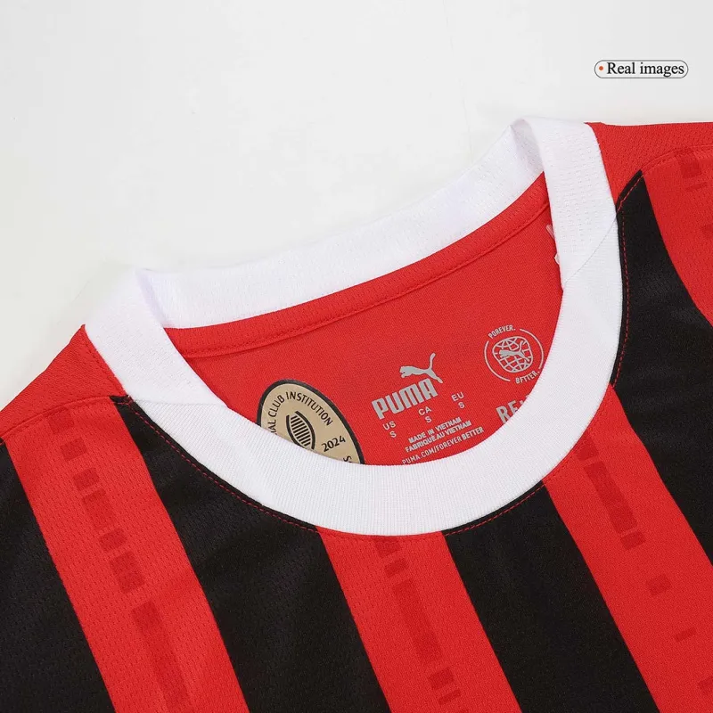 PULISIC 11# 2024-25 AC Milan Home Replica Jersey