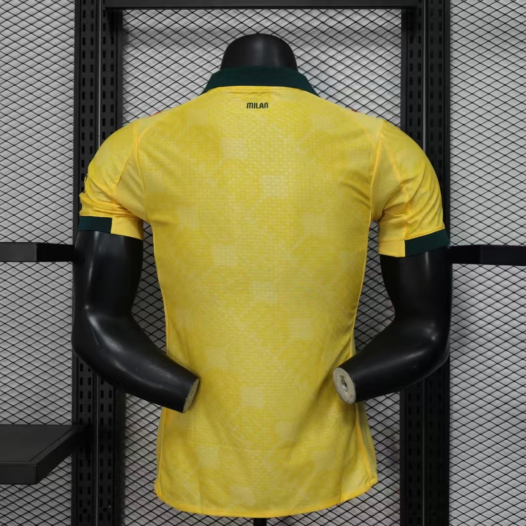 Player Version 25-26 AC Milan Third Yellow Jersey