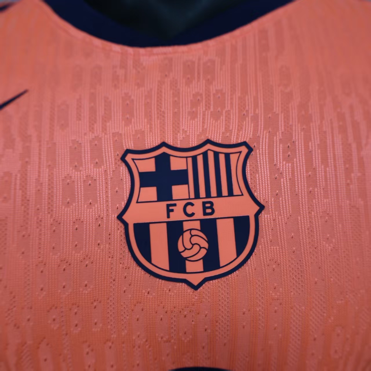 Player Version 25-26 Barcelona Third Orange Jersey