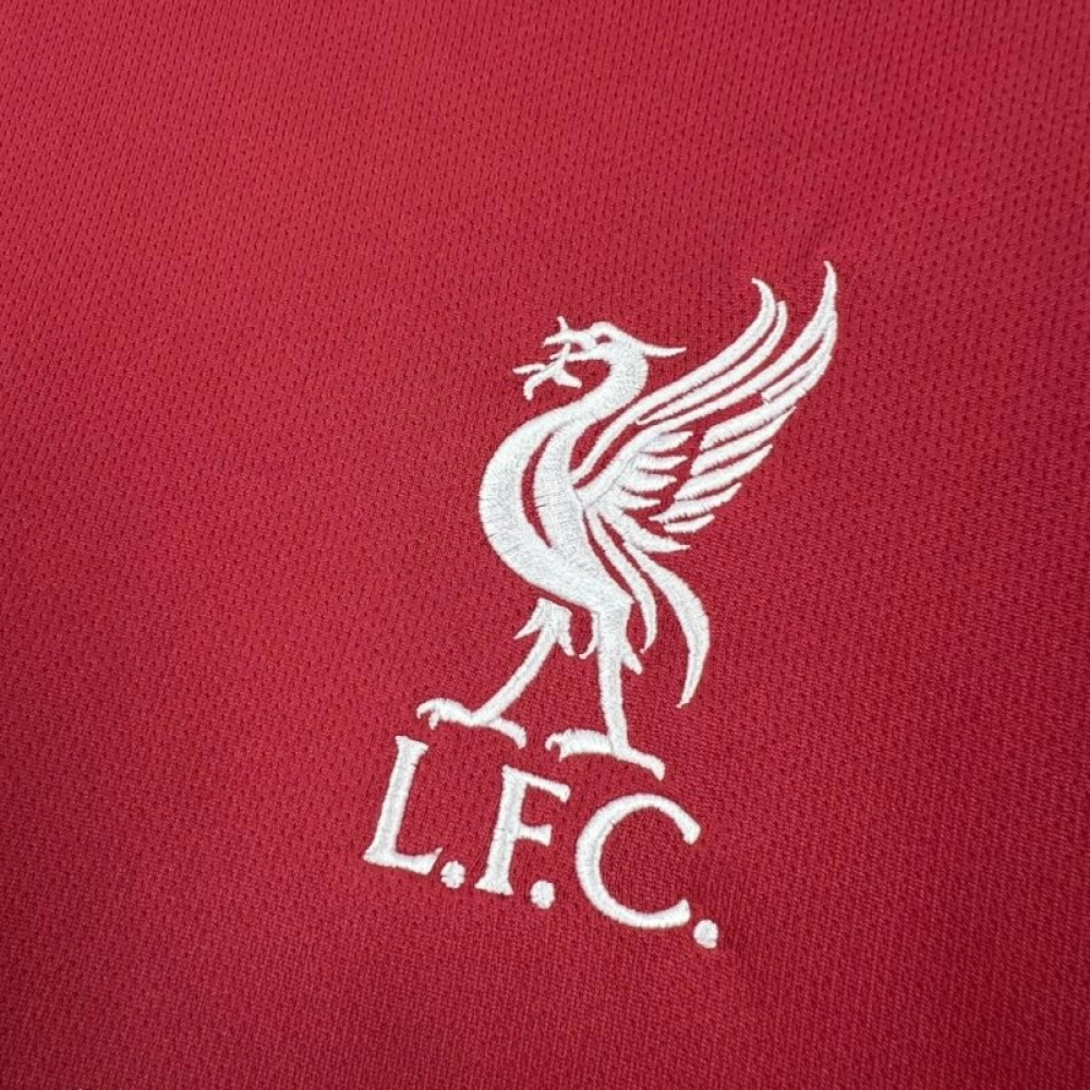 2025-26 Liverpool Home Long Sleeves Jersey