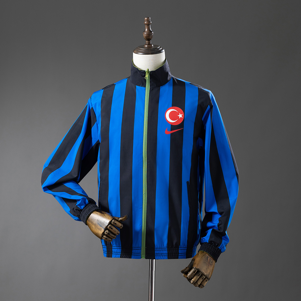 Türkiye Reversible Jacket Windbreaker - Blue & Green