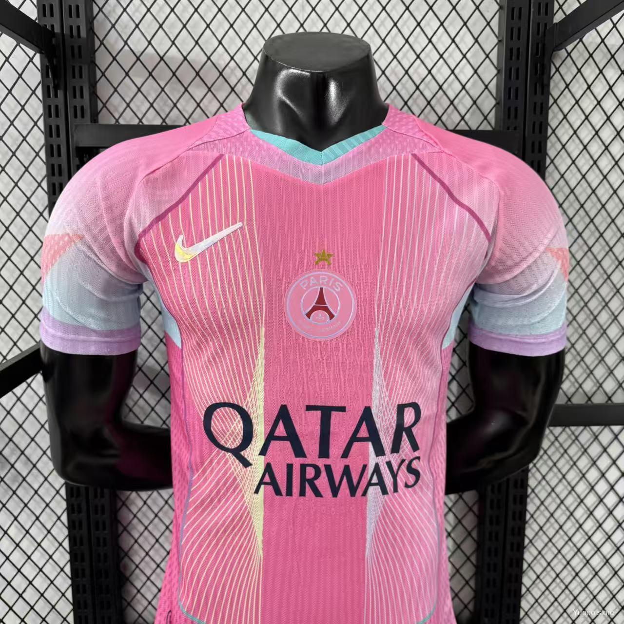 Player Version 25-26 PSG Pink Jersey