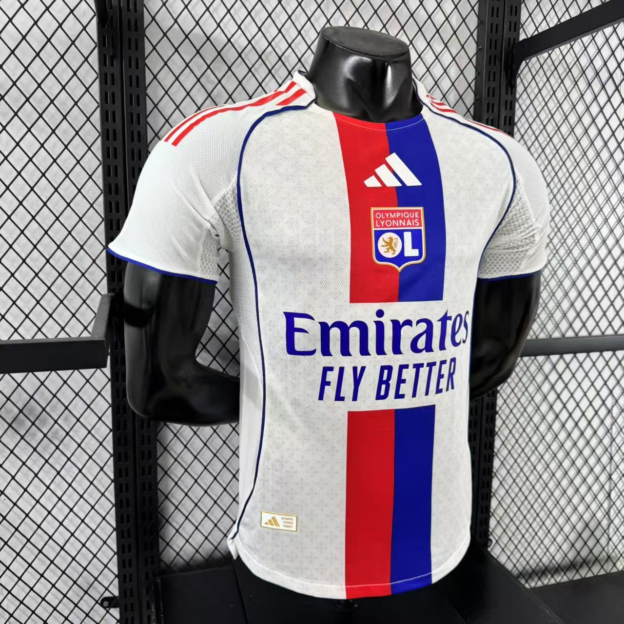 Player Version 25-26 Olympique Lyonnais Lyon Home Jersey