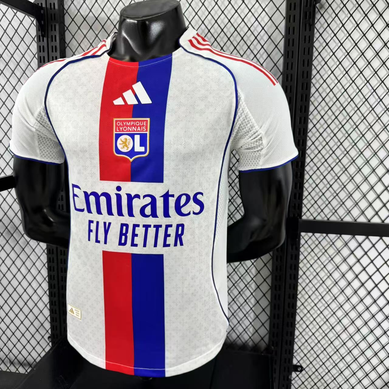 Player Version 25-26 Olympique Lyonnais Lyon Home Jersey