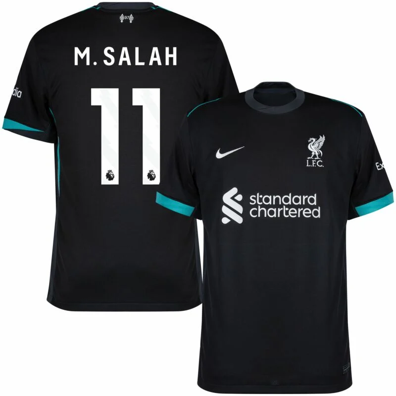 Liverpool Away M.Salah 11 Shirt 2024-2025 Size：S-4XL