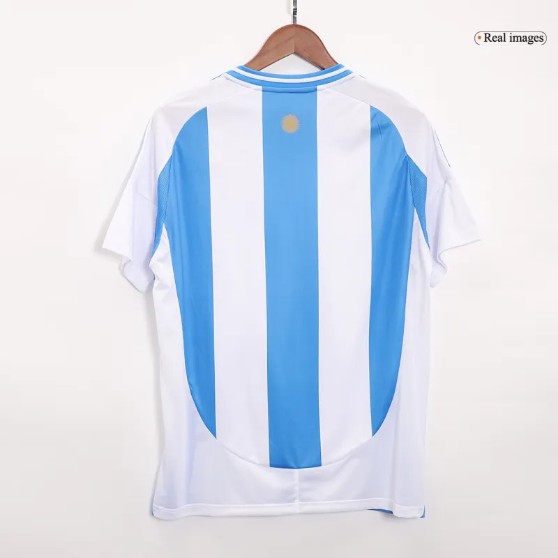 2024 Nation Argentina Home Jersey Messi #10 Di Maria #11 J.Álvarez #9 Copa America