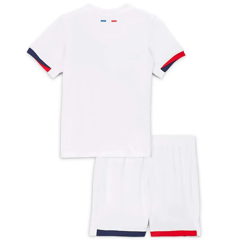 24-25 PSG Saint-Germain Away Soccer Kids Kit Jersey+Shorts