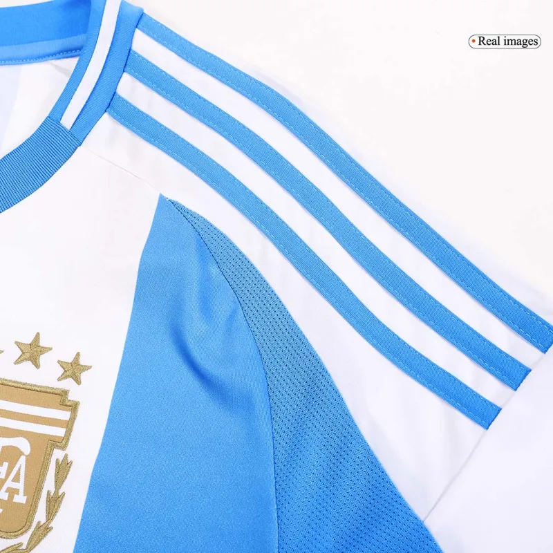 2024 Nation Argentina Home Jersey Messi #10 Di Maria #11 J.Álvarez #9 Copa America