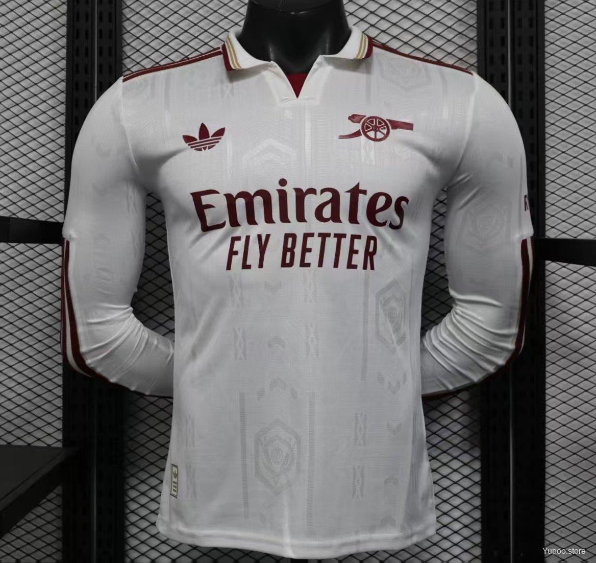 Player Version 25/26 Arsenal Third Long Sleeve Jersey