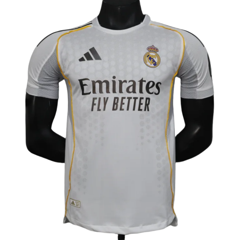 Real Madrid Home Soccer Jersey Player Version Shirt 25-26